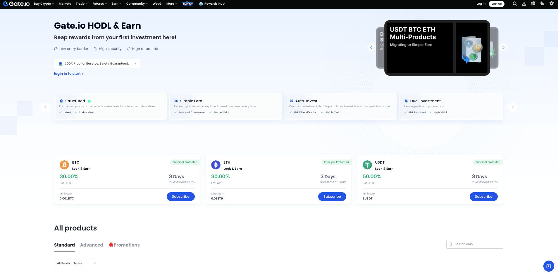 4. Gate.io, Best for Accessing Hard-to-Find Altcoin Staking