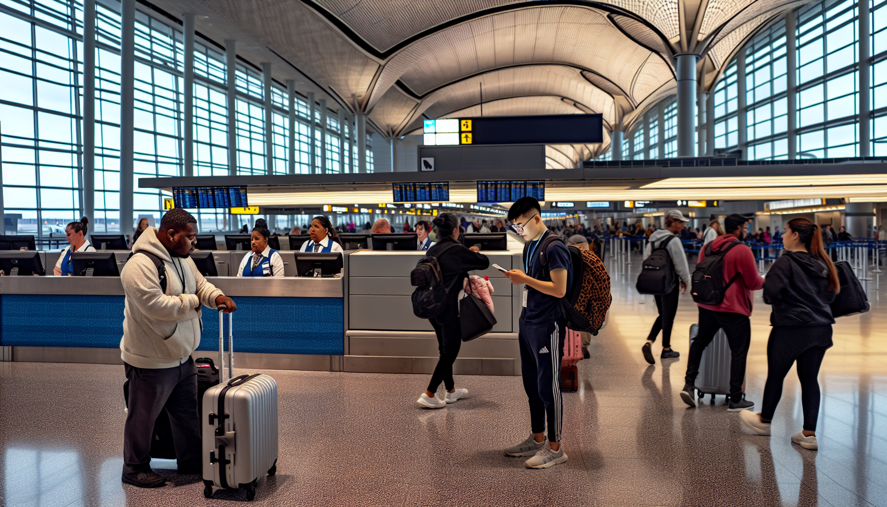 Newark Liberty International Airport terminal