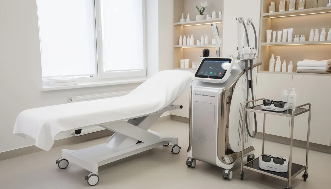 W gabinecie kosmetologicznym znajduje się profesjonalny sprzęt do zabiegów laserowych, który umożliwia skuteczne usuwanie brodawek, w tym brodawek wirusowych i kurzajek. Specjaliści oferują indywidualne podejście oraz różne metody, zapewniając bezpieczne i efektywne leczenie zmian skórnych.