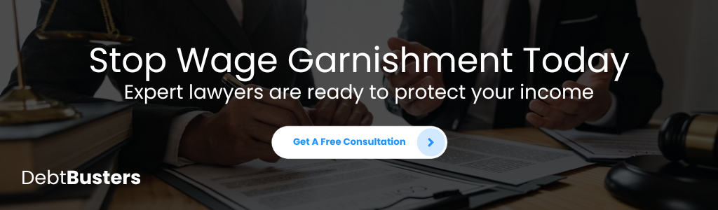 Stop wage garnishment by addressing IRS claims, alimony, and protecting the total value of your income