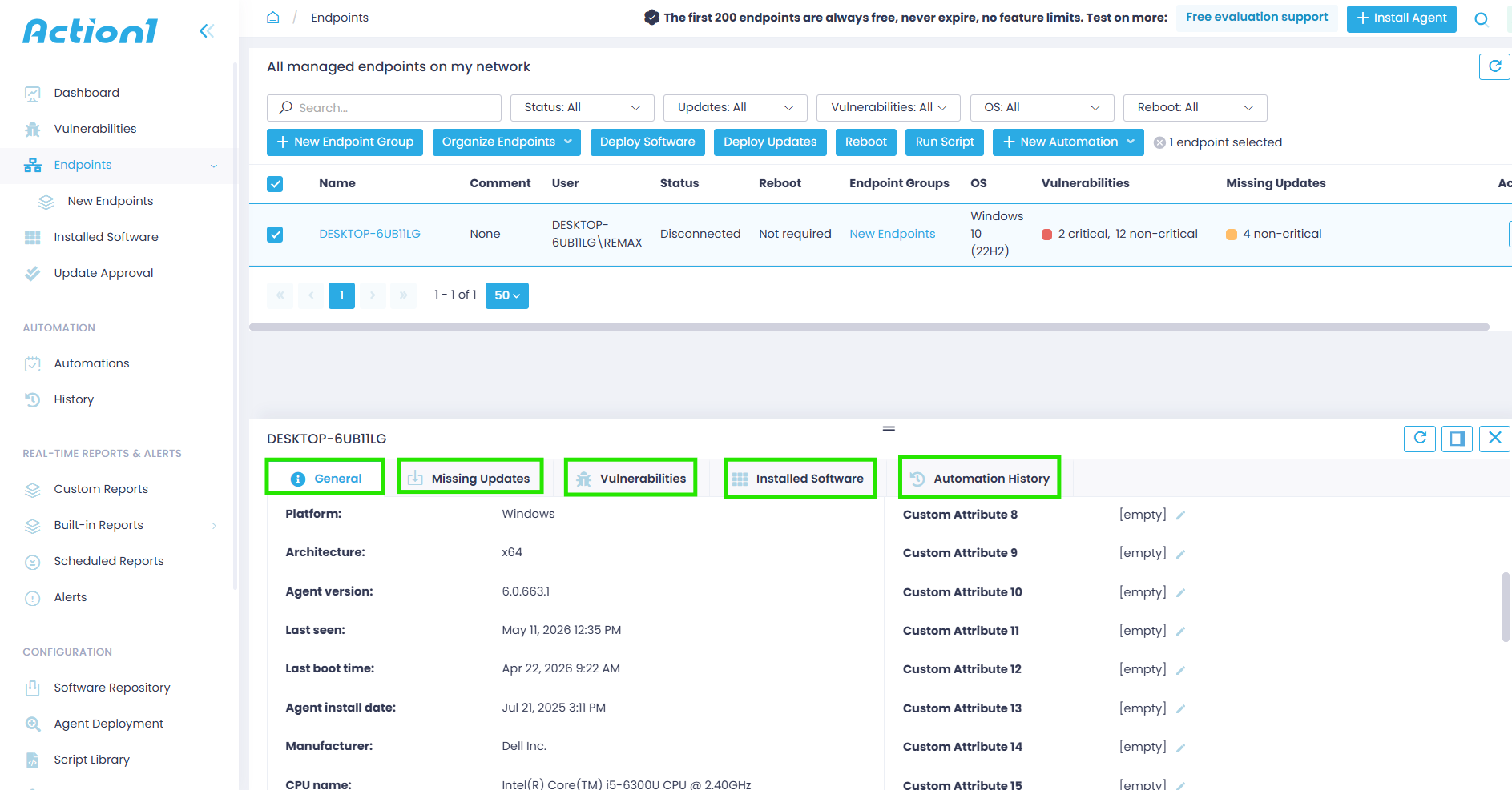 Endpoint Overview