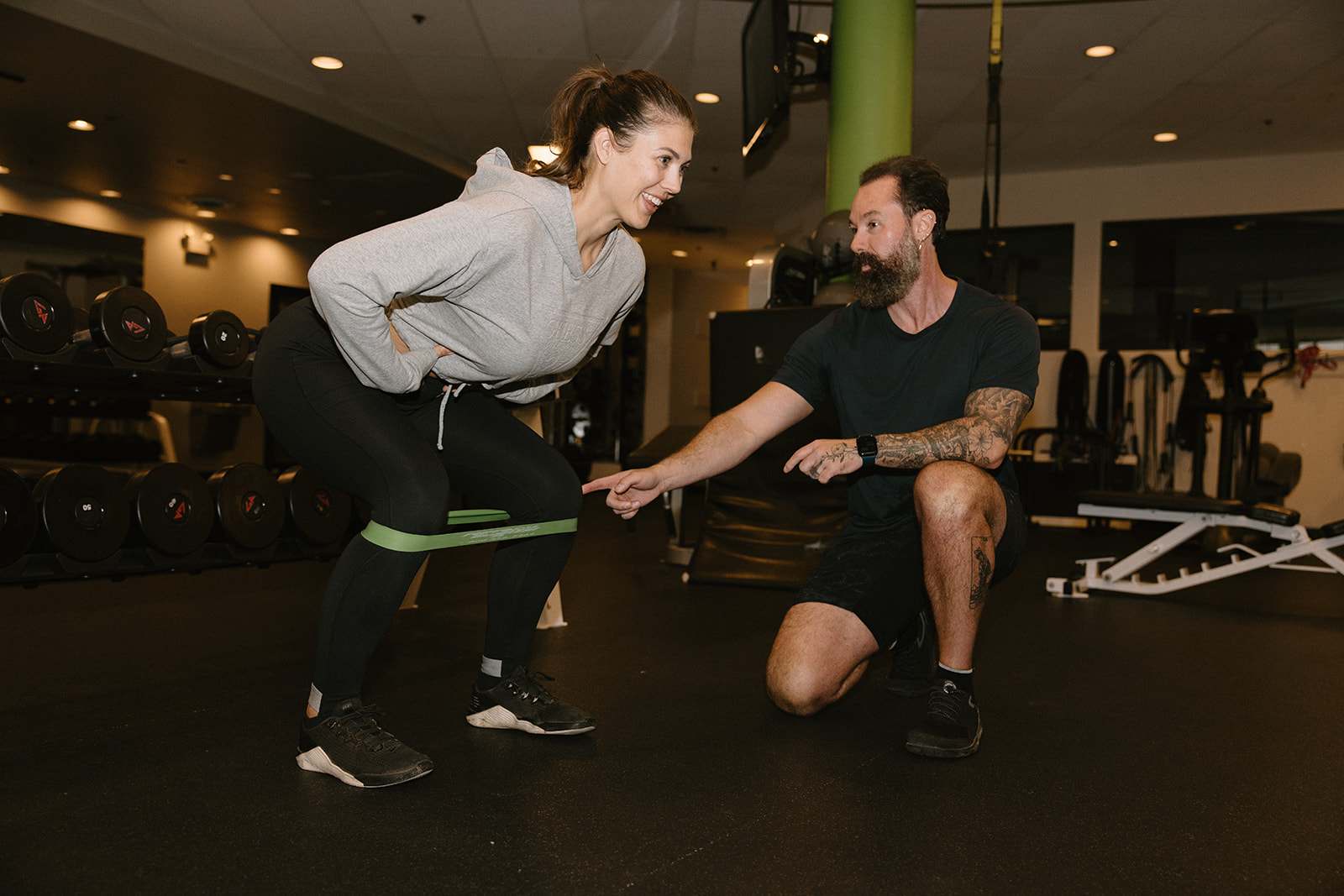 A group fitness class led by a certified personal trainer in Vancouver