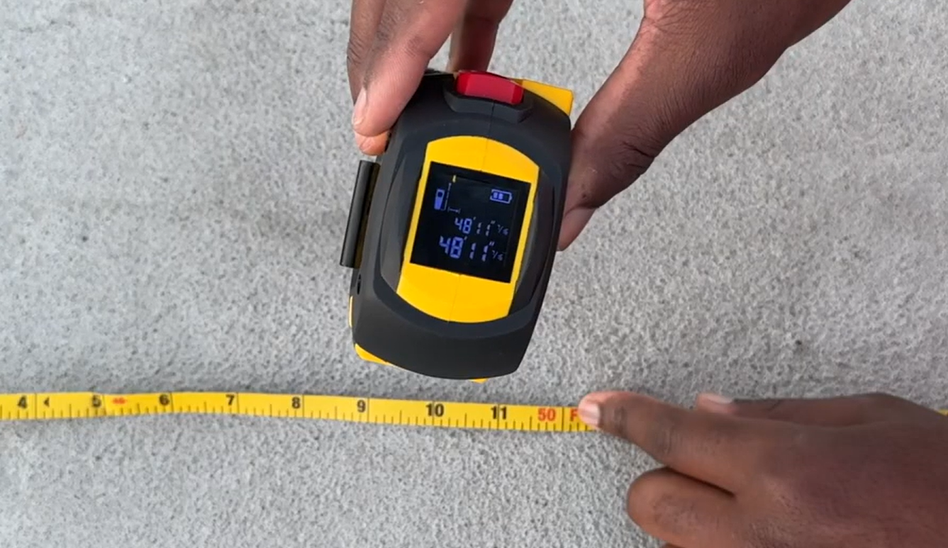 long distance laser measurement