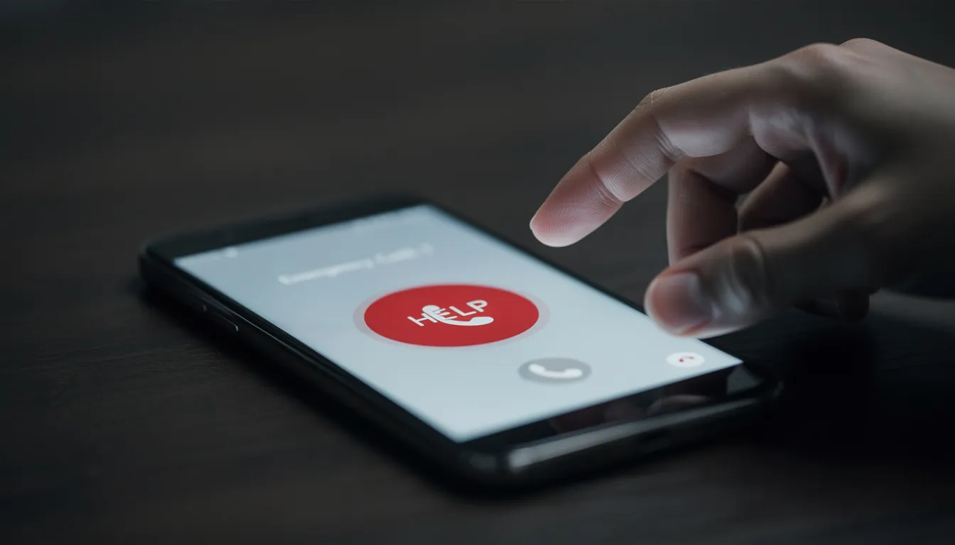 The image shows a hand reaching for a phone, symbolizing the urgent need for assistance with social security disability claims. This moment reflects the importance of seeking legal support from experienced attorneys when navigating the appeal process for denied claims.