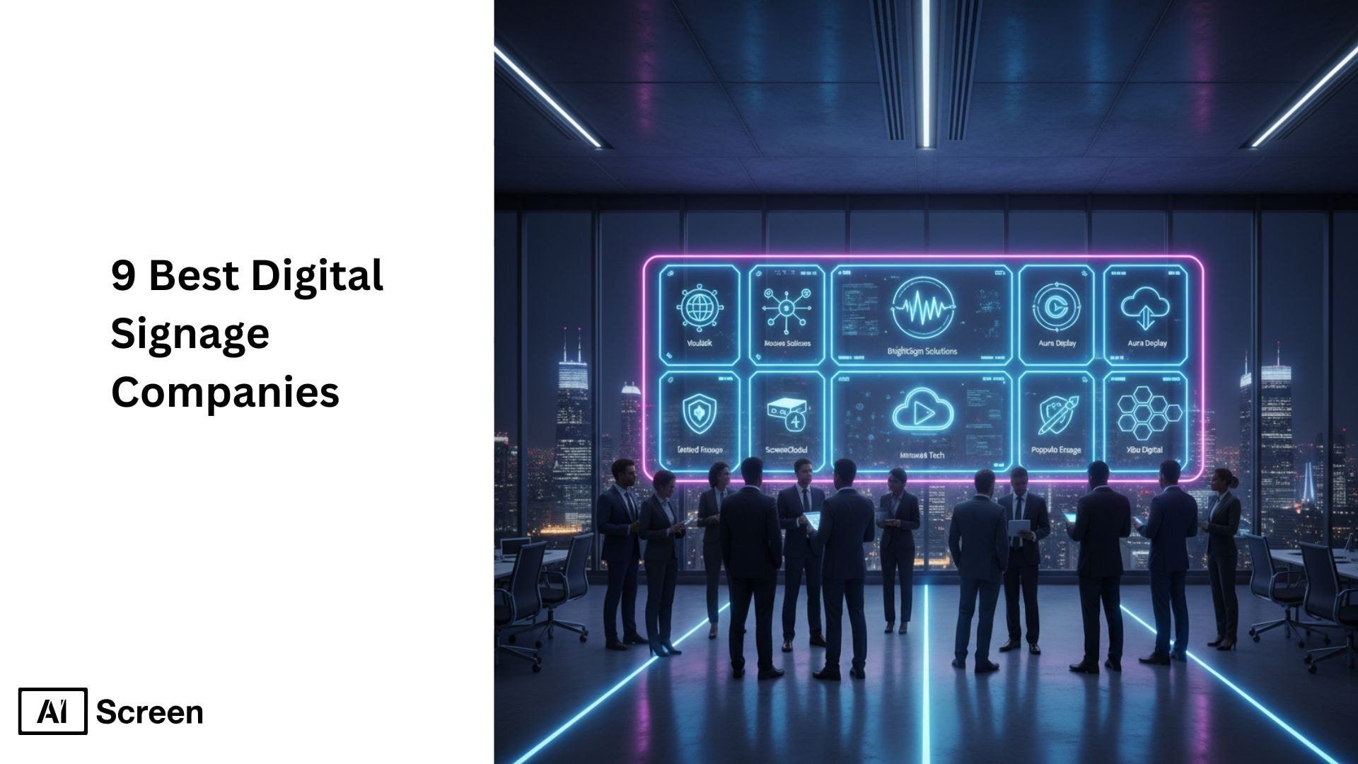 9 Best Digital Signage Companies 1 top 9 digital signage companies screencloud digital signage educational institutions