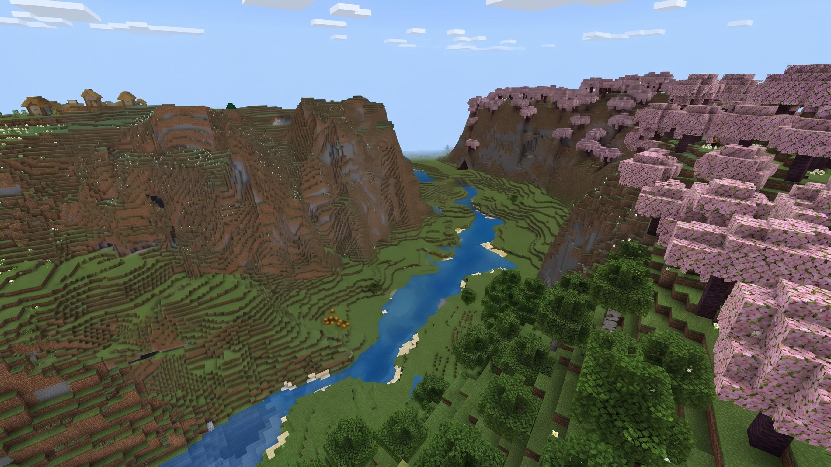 The Scenic Meadow Valley Minecraft 26.3