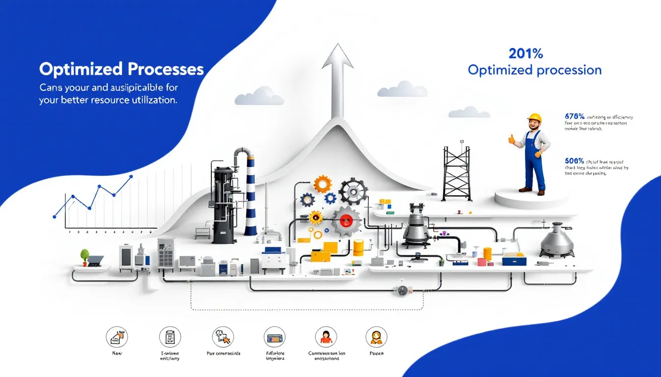Optymalizacja procesów produkcyjnych dla lepszego wykorzystania zasobów.