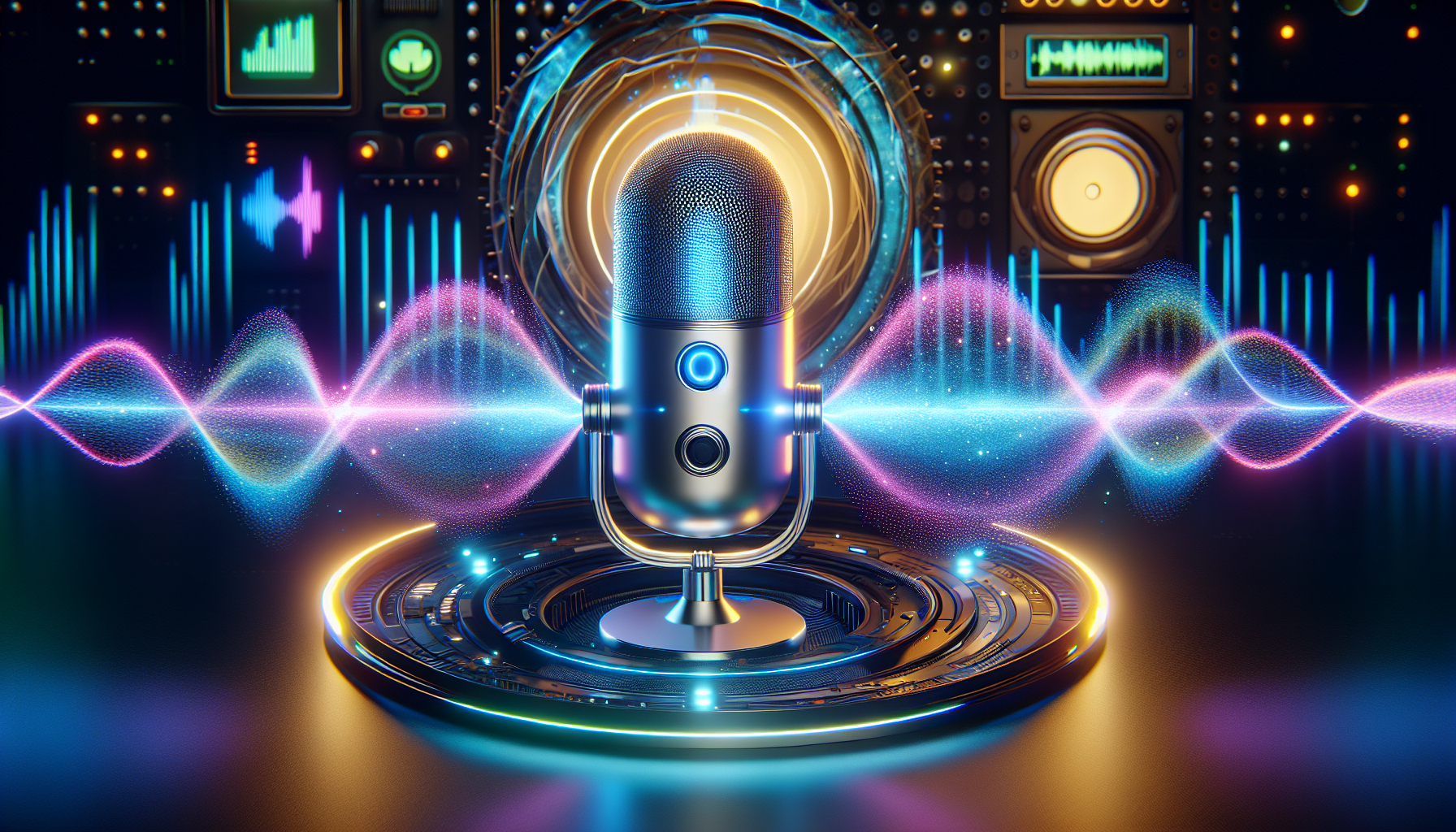 AI voice technology in podcasting