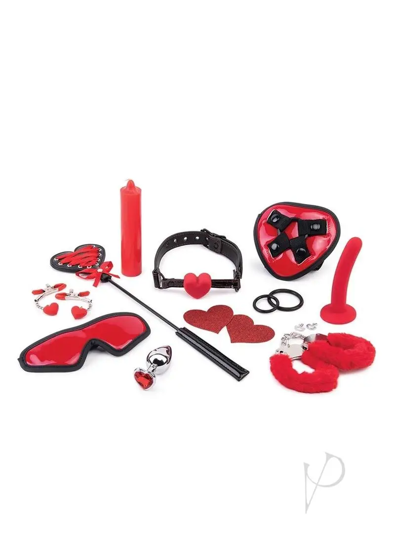 Whipsmart Heartbreaker Set 10pc Red/Black