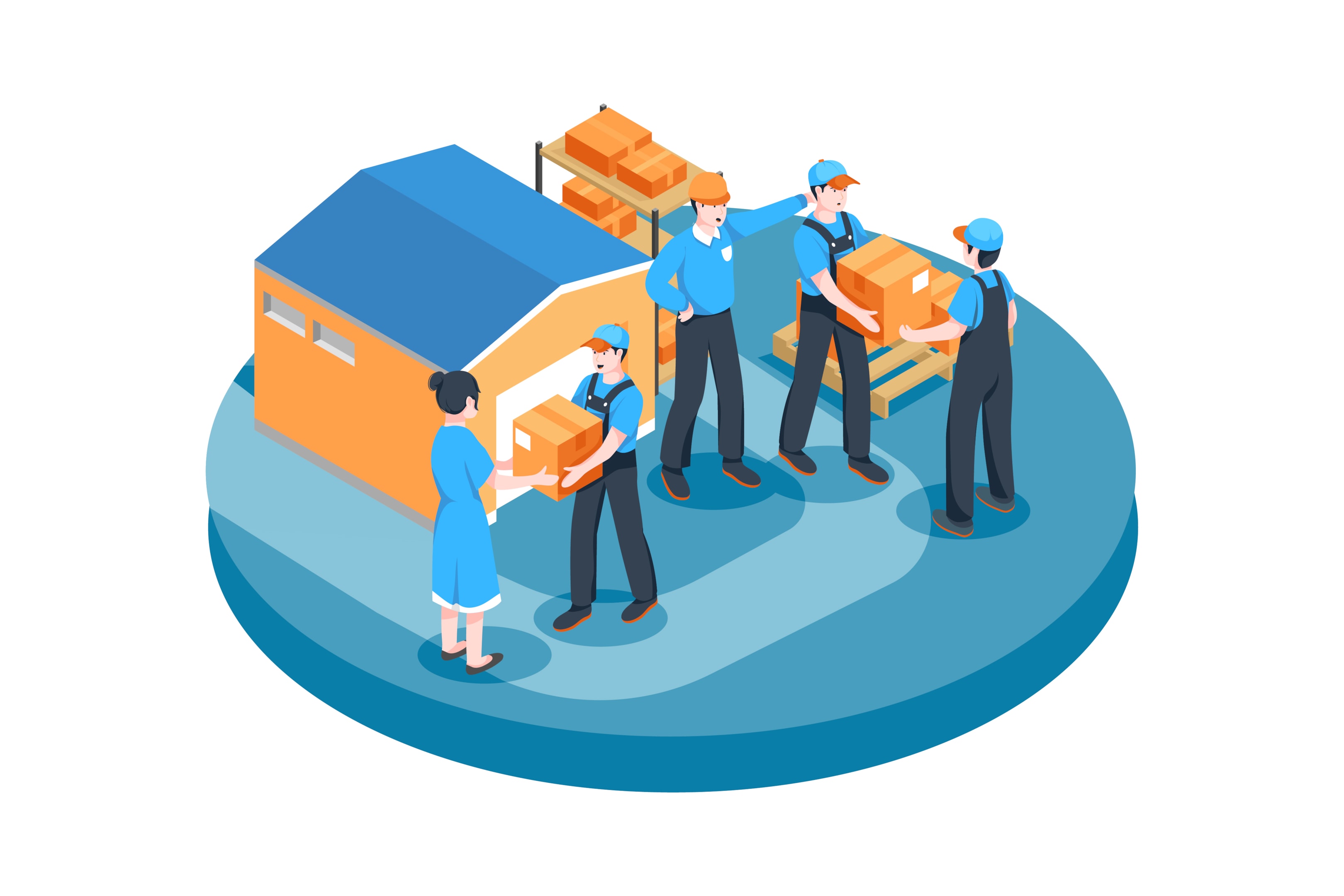Long-term benefits of warehouse mapping illustrated through a comprehensive view.