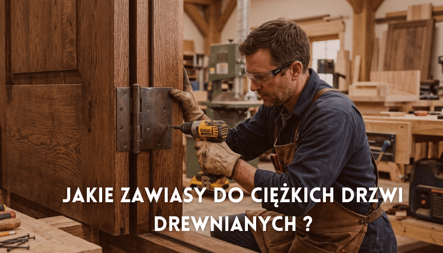 Jakie zawiasy do ciężkich drzwi