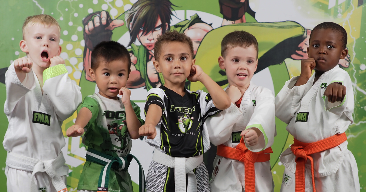 martial arts training like kids karate helps with self-defence and personal safety