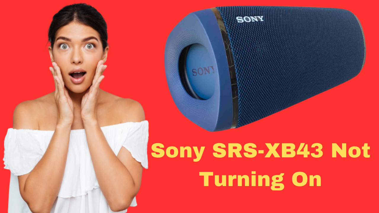 Sony SRS-XB43 Speaker Not Turning On? Try These Fixes