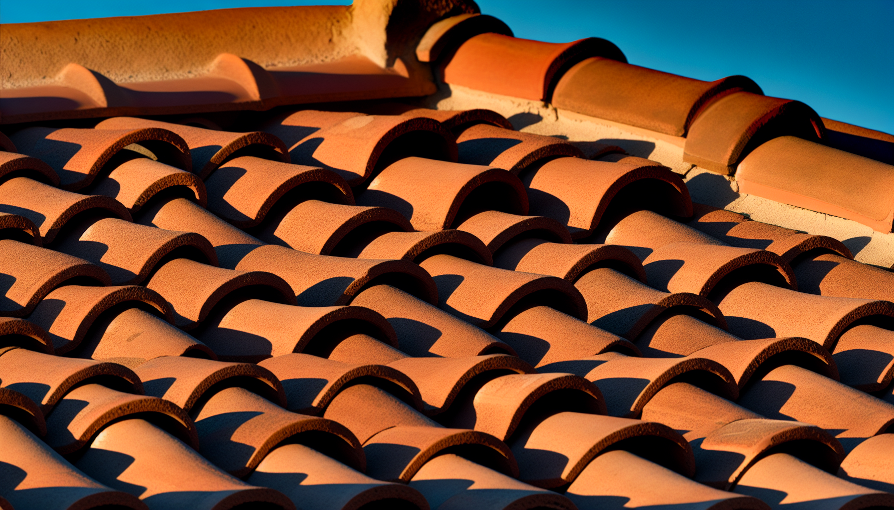 Spanish roof tiles in Arizona