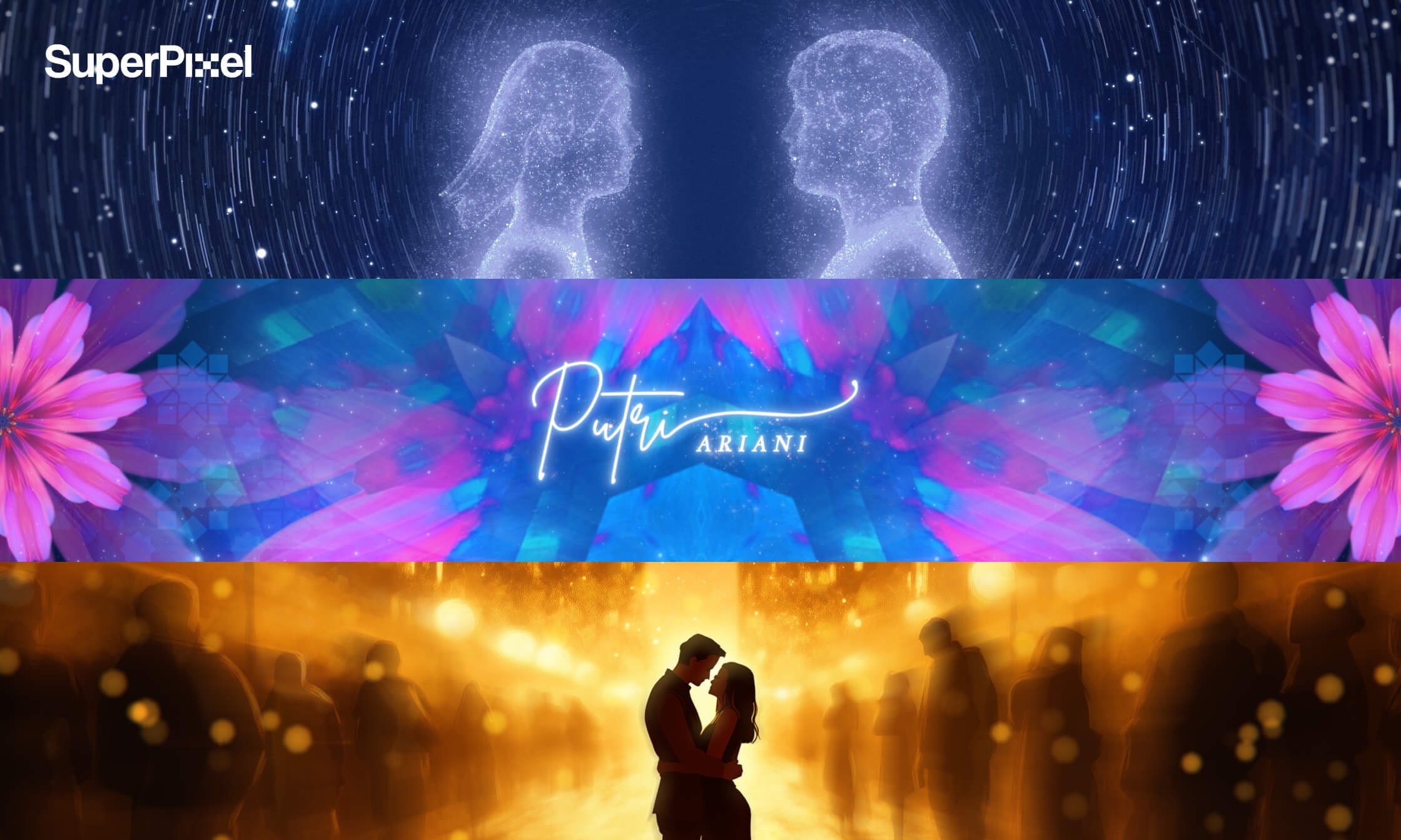 Music video animation services in Singapore, featuring our RWS Lebaran 2025 project