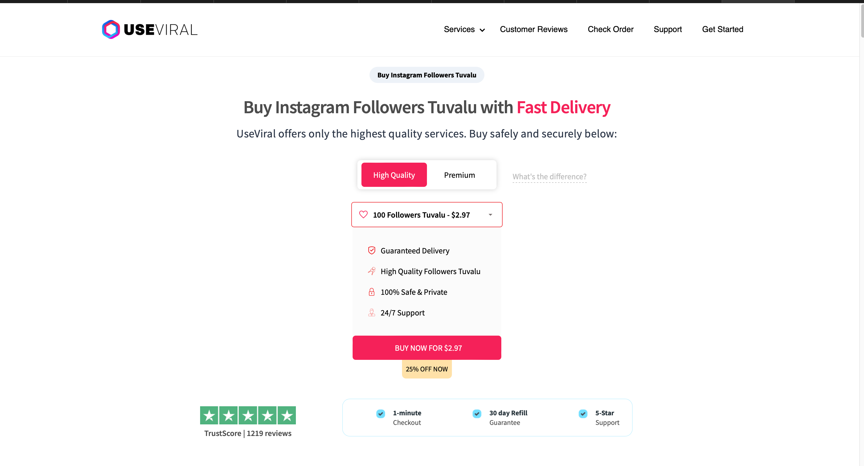 useviral buy instagram followers tuvalu page