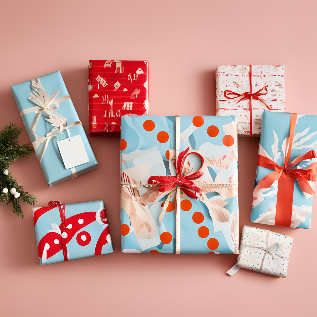 Personalised wrapping paper for corporate gifting - South Africa - that will improve brand awareness