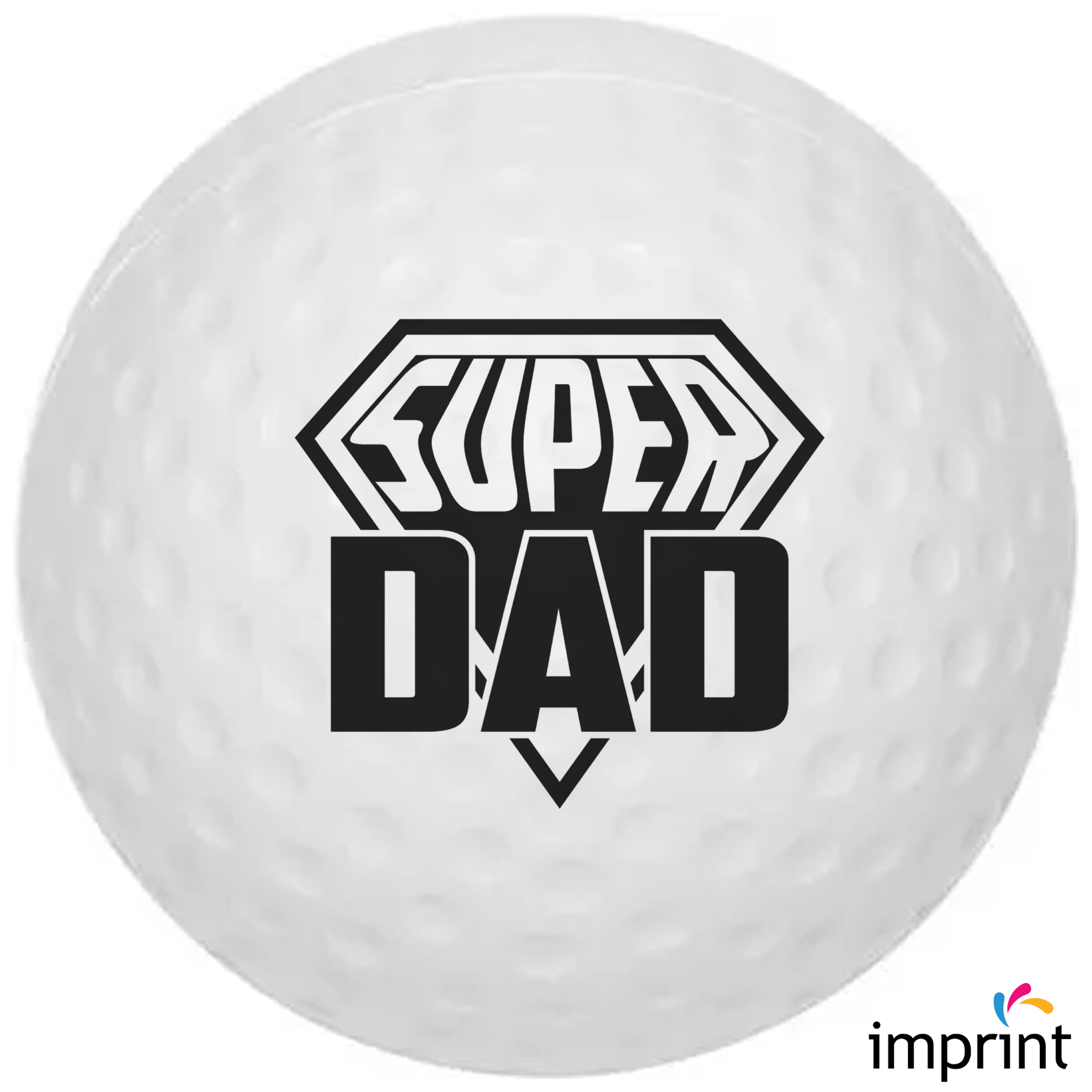 Golfer Dad Father Son Custom Photo Keepsake Golf Balls