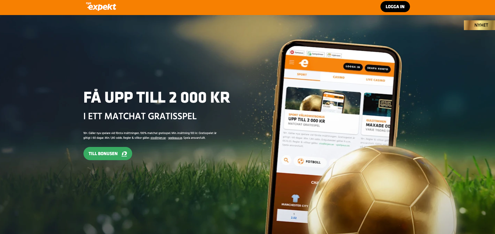 expekt oddsbonus