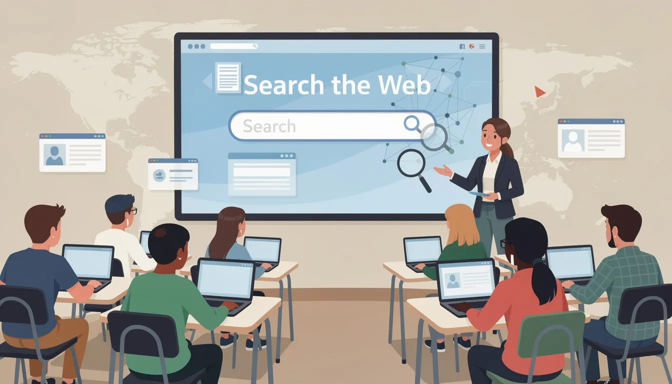 The image titled "Introduction to Search Engines" features a visual representation of key concepts related to search engine optimization (SEO), including elements like search engine results pages, technical SEO services, and the importance of structured data. It highlights how search engines, such as Google, crawl and index web pages, addressing technical aspects that affect site speed, user experience, and overall search visibility.