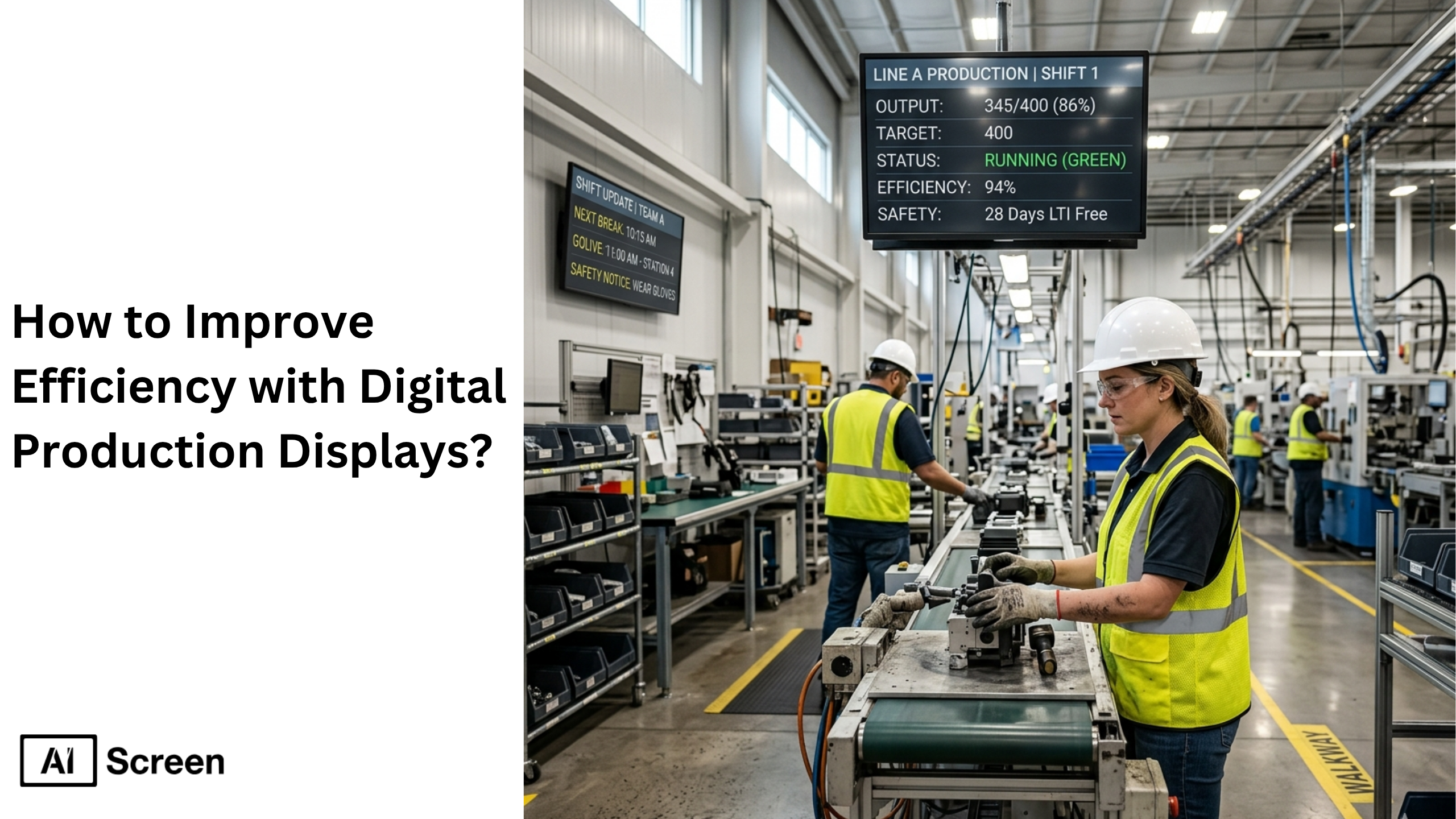 How to Improve Efficiency with Digital Production Displays? 1 improving efficiency with digital production displays