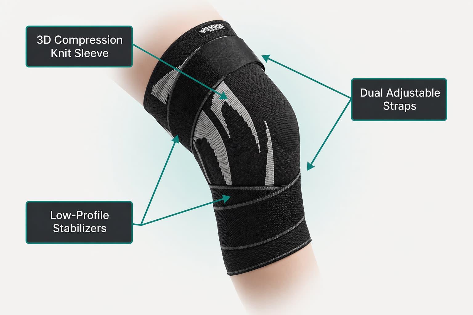 2. Anaconda Knee Brace: Best Overall DonJoy Alternative for Grapplers