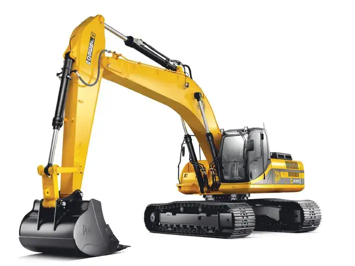 excavator model of different brands work efficiently