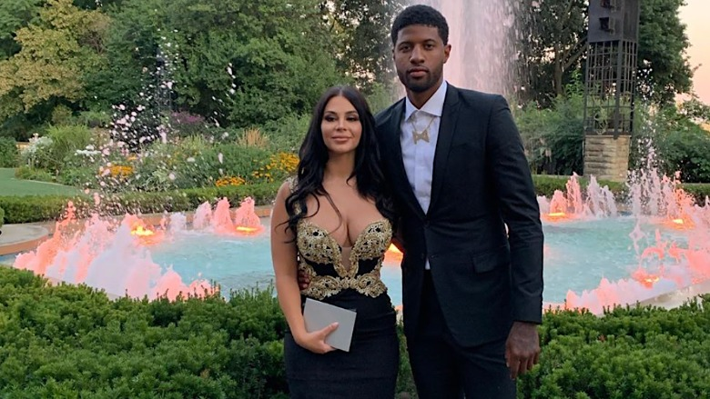 Daniela Rajic and Paul George (Photo via Instagram)