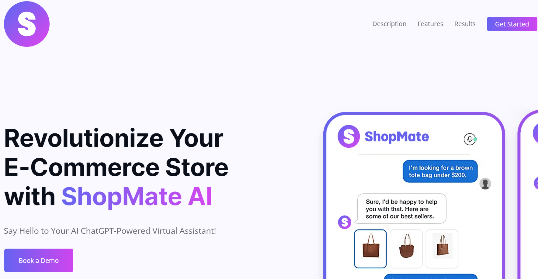 ShopMate AI Page