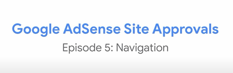 AdSense Site Approval Video Series Episode 5: Navigation | TheBloggingBox.com