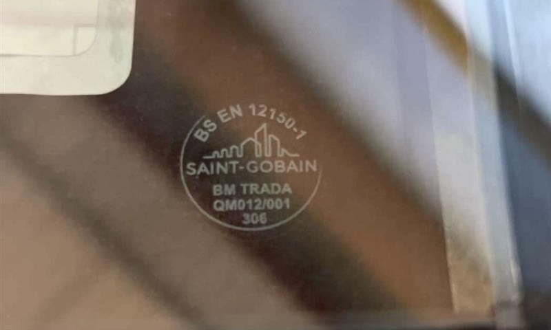 toughened glass stamp