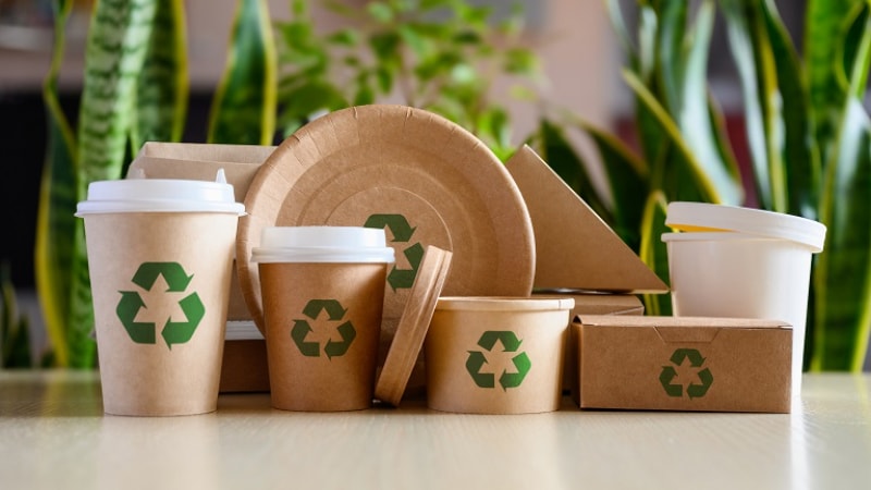 Recycled packaging