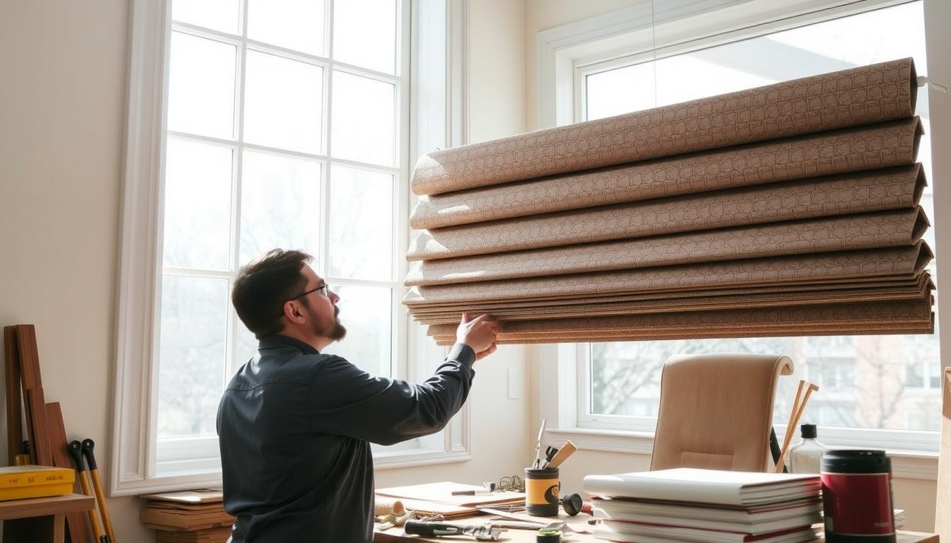 Professional window shade repair