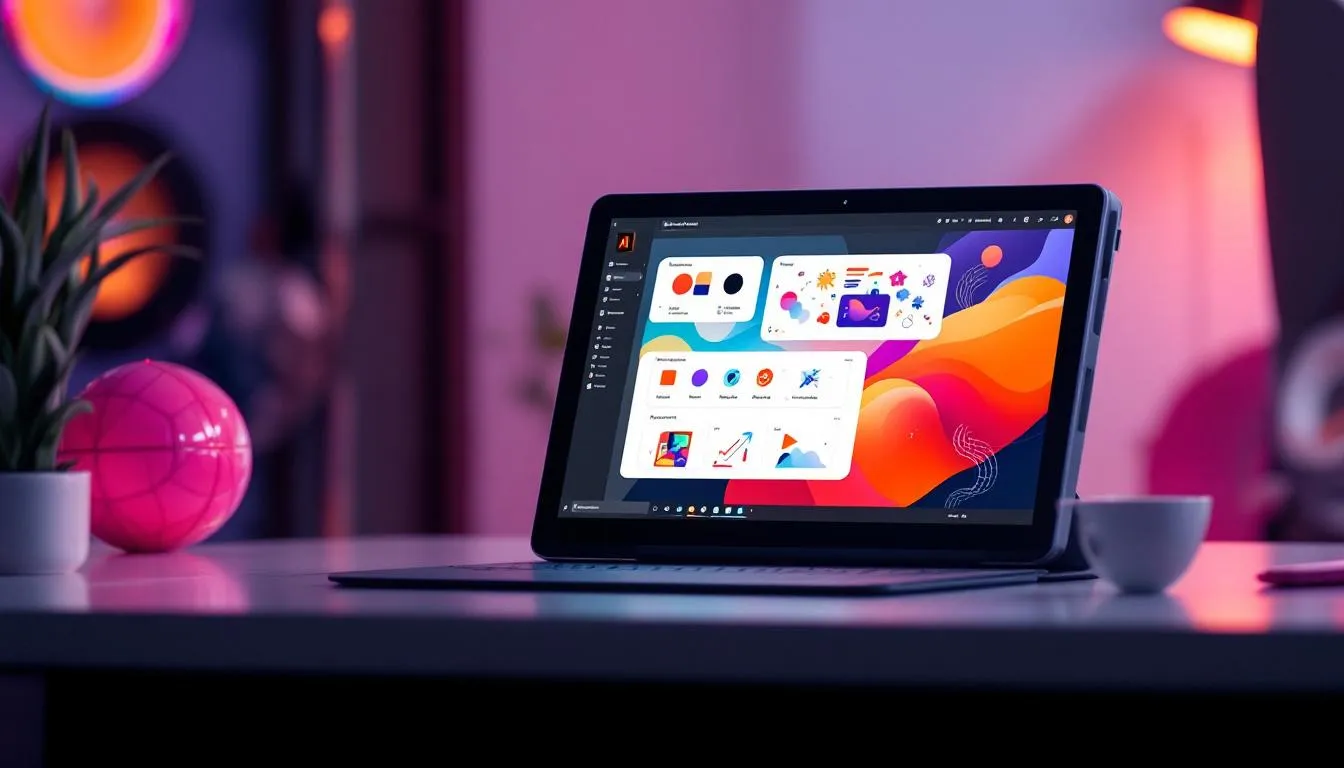 Configurer votre tablette pour Adobe Illustrator avec des outils de dessin.