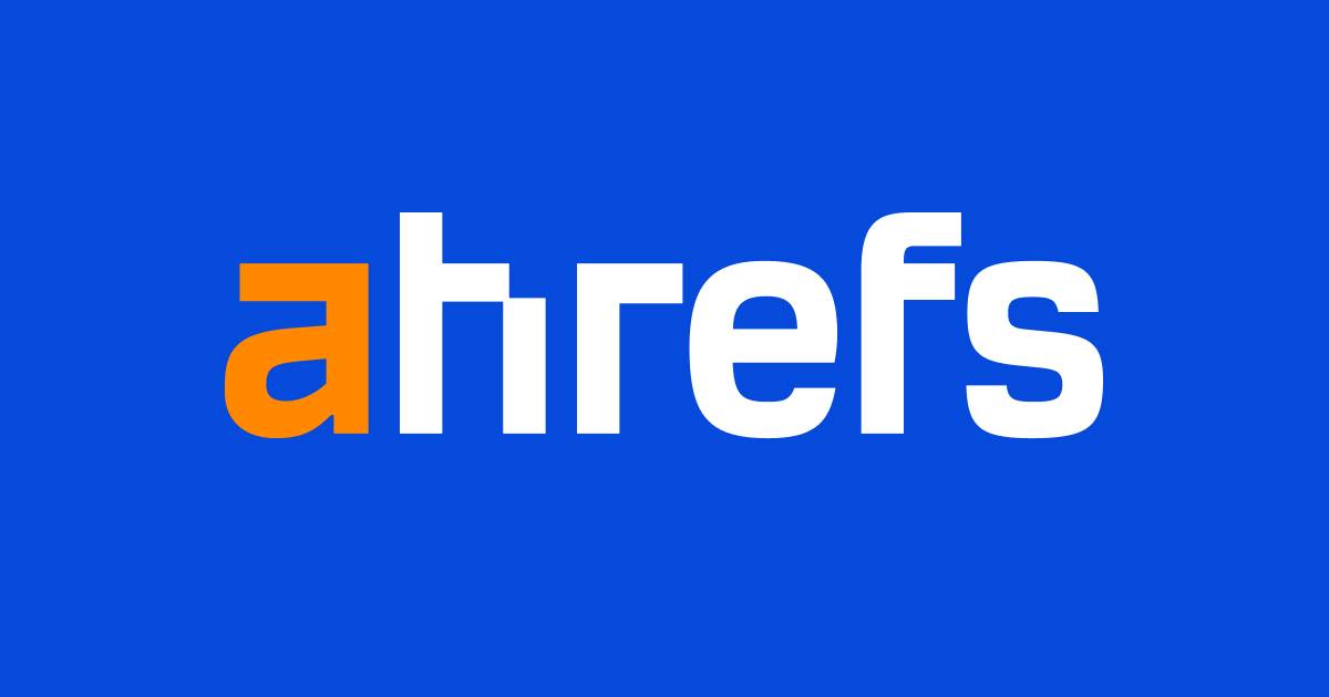 Ahrefs Logo 