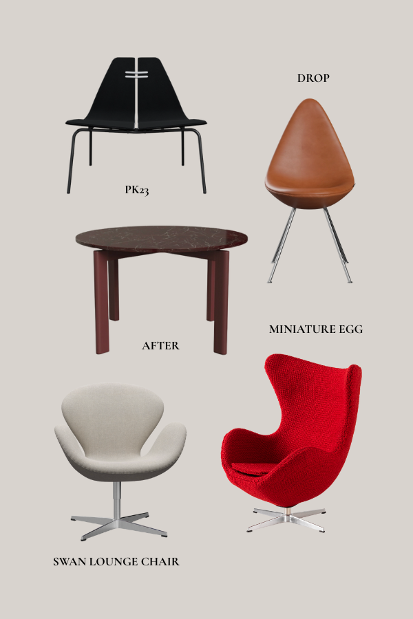 Fritz Hansen furniture