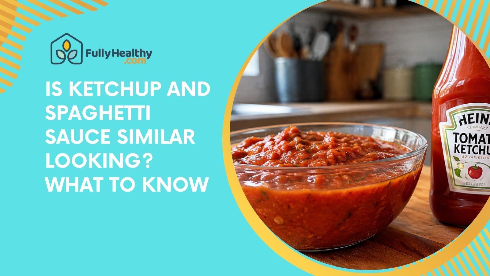 Is Ketchup and Spaghetti Sauce Similar Looking? What to Know