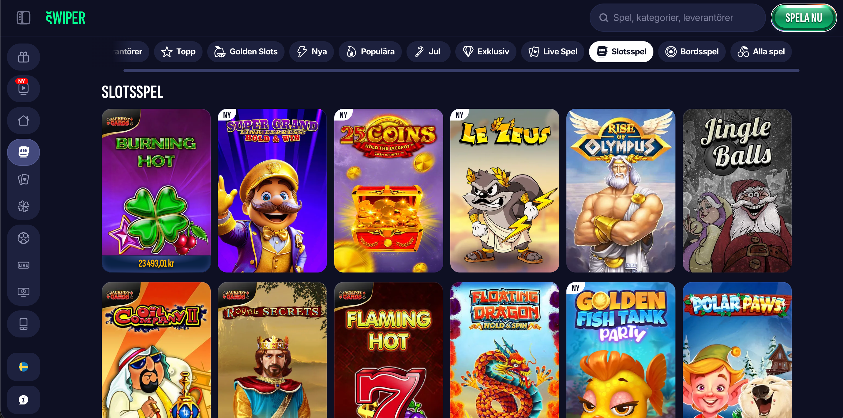 Swiper casino slots