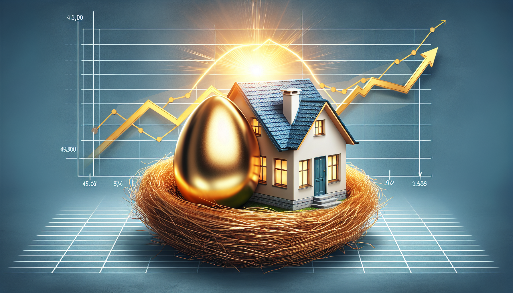 An illustration of real estate equity utilization for retirement funds