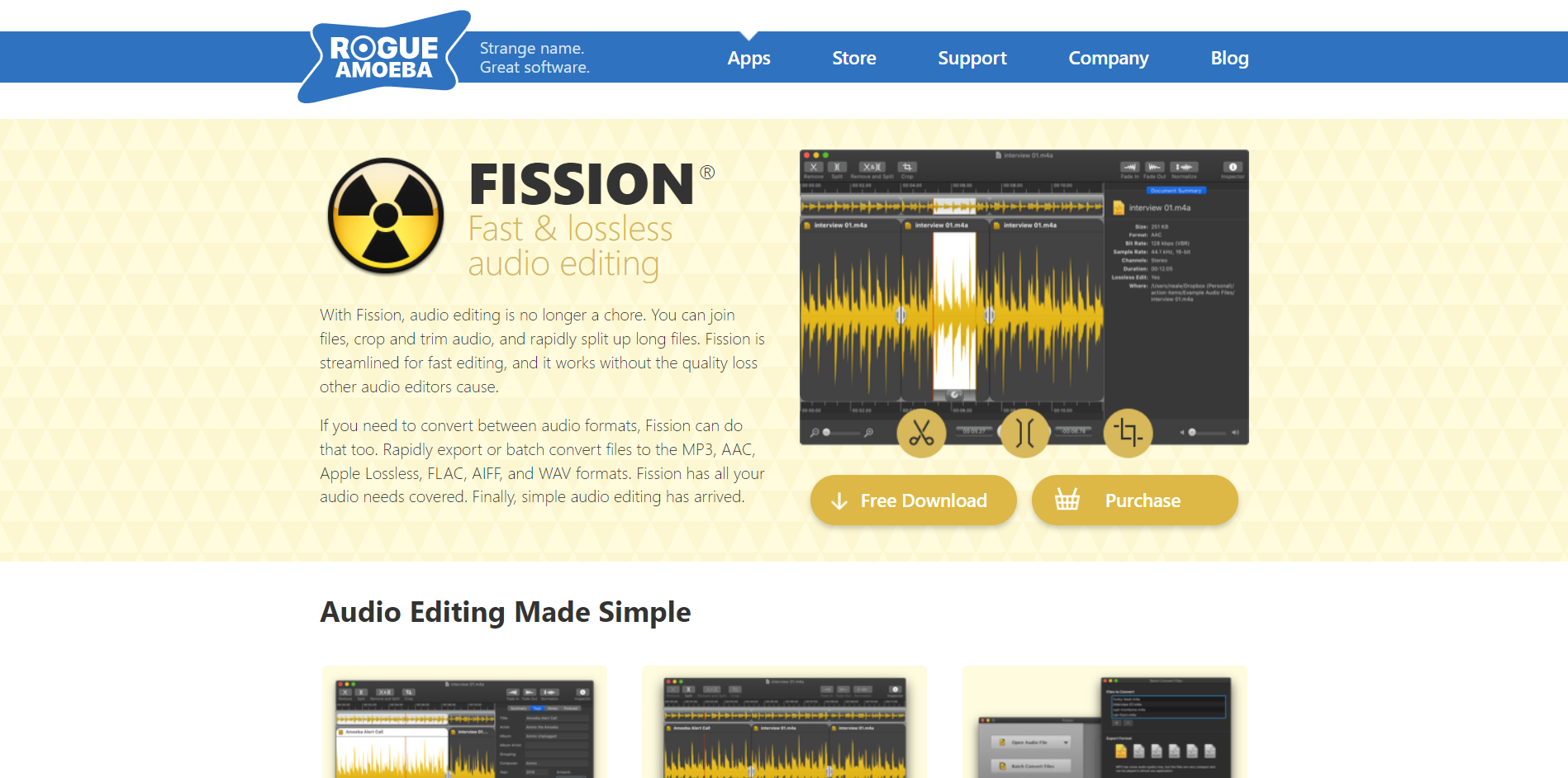 Fission main page