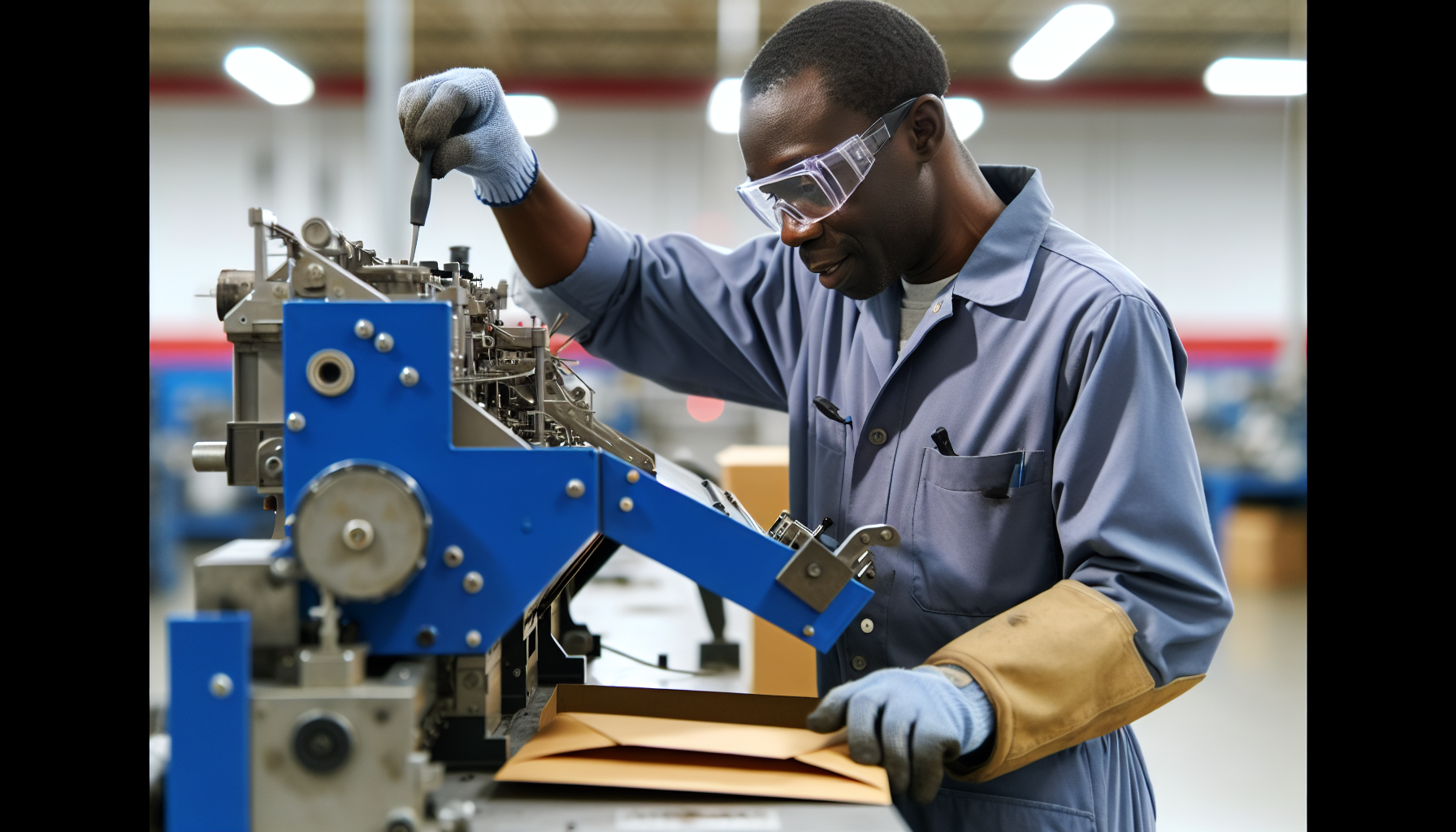 Envelope stuffer machine maintenance