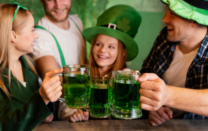 St. Patrick’s Day Bar crawl at home