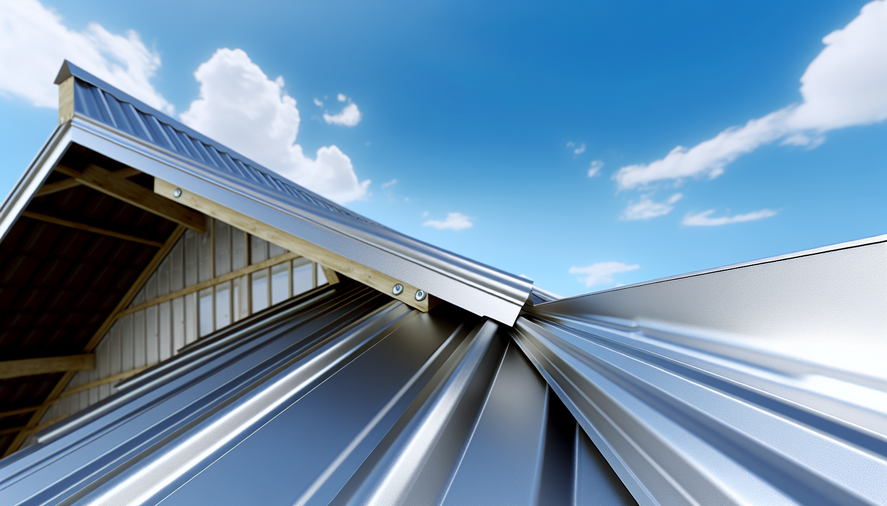 Durable and weather-resistant metal roof