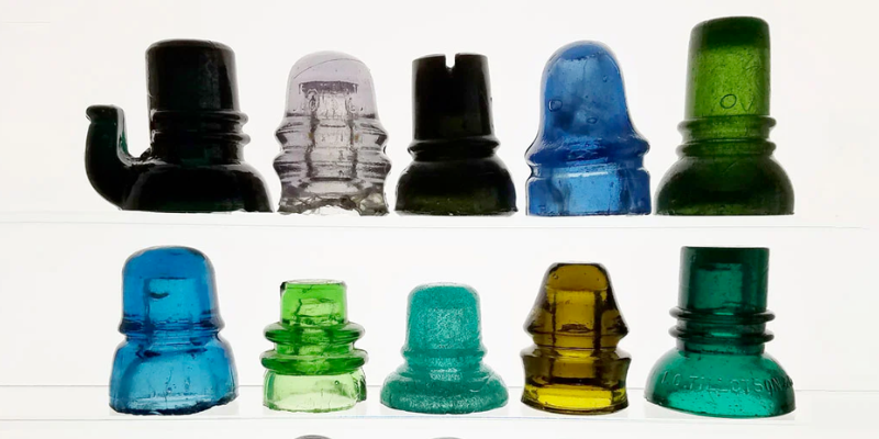 Insulators made from rubber materials