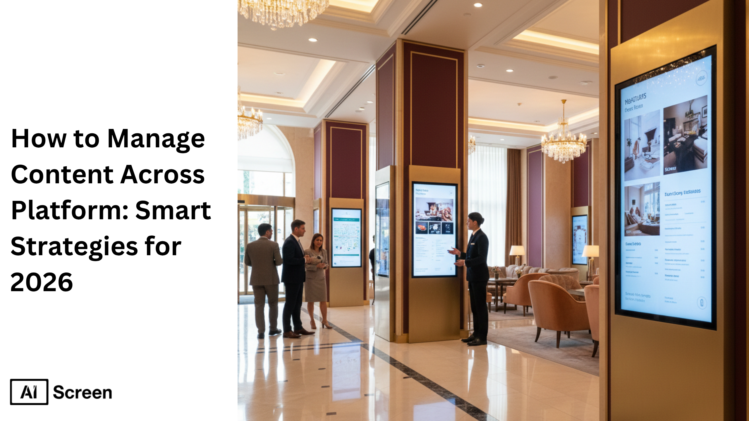 How to Manage Content Across Platform: Smart Strategies for 2026 1 managing content with digital signage software
