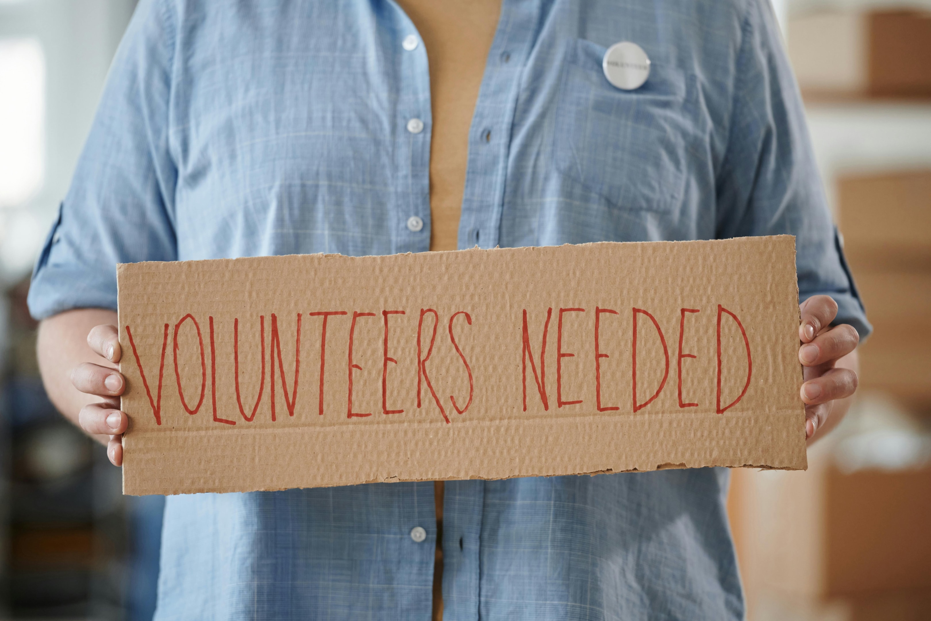 Volunteers needed for Nnonprofit