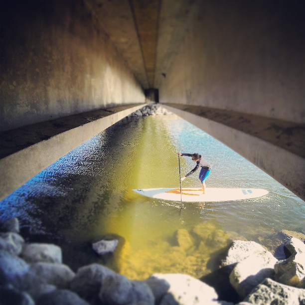 racing paddle board