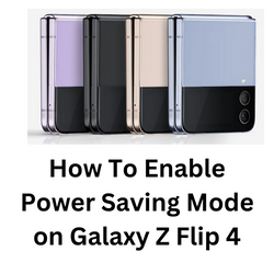 What does Samsung power saving mode do?
