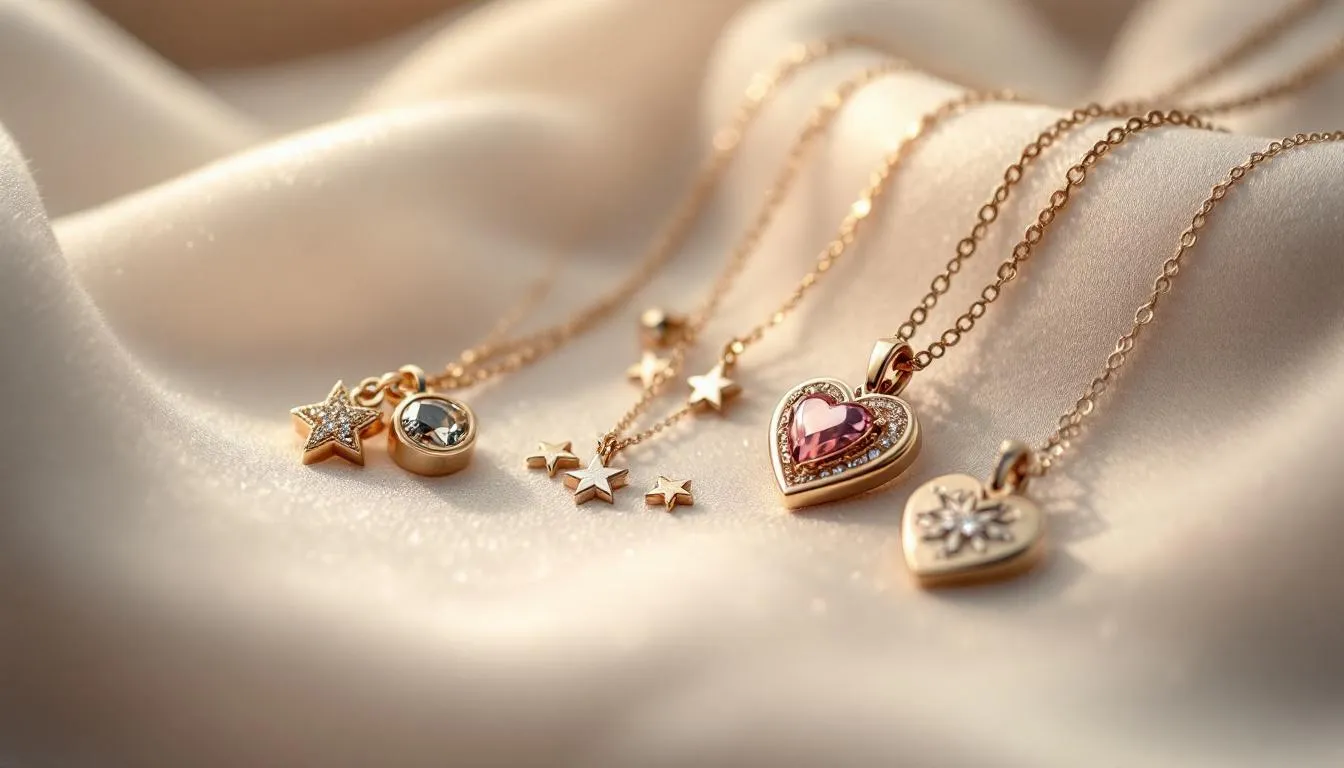 The image showcases a beautifully arranged set of Saras Beads & Jewellery, featuring a delicate ring and various charms that symbolize love and empowerment. The jewellery is presented in an elegant box, inviting people to explore the stories behind each piece, making it a perfect gift for a special day or a cherished treat for oneself.