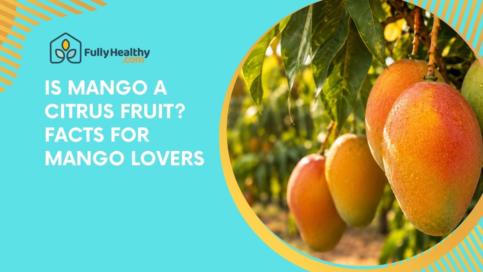 Is Mango a Citrus Fruit? Facts for Mango Lovers
